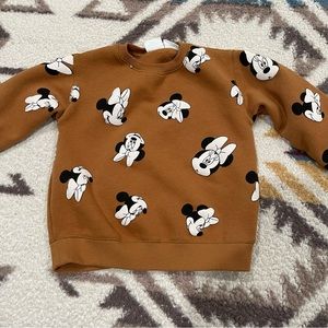 Zara x Disney baby Minnie print sweater